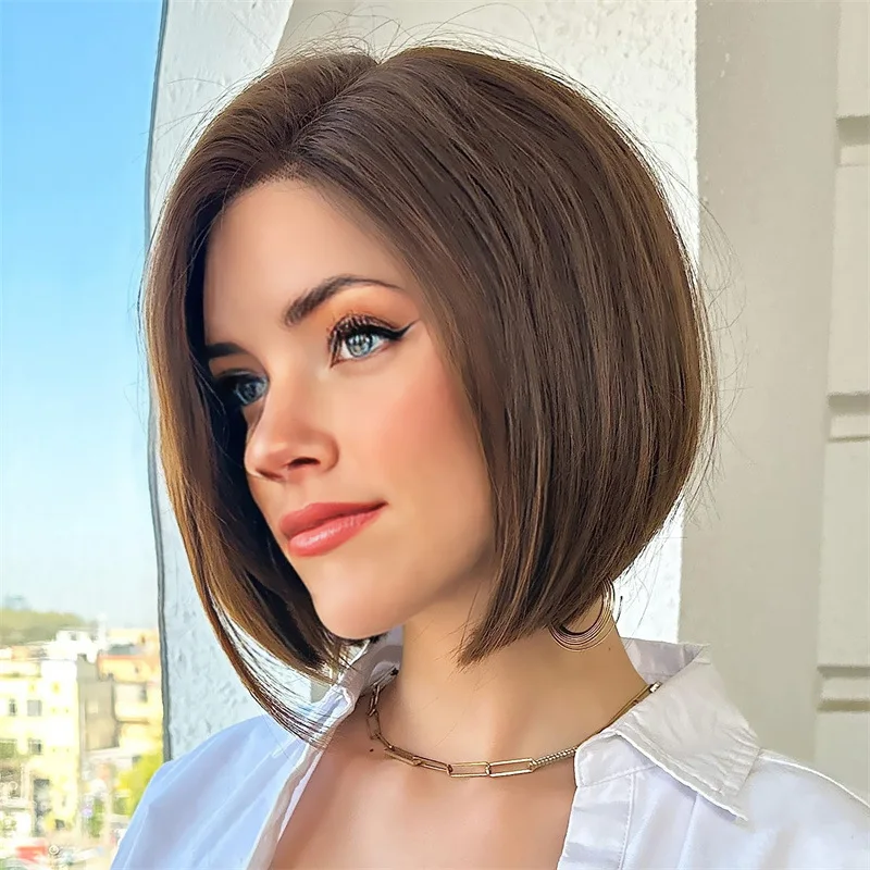 short hair with extensions