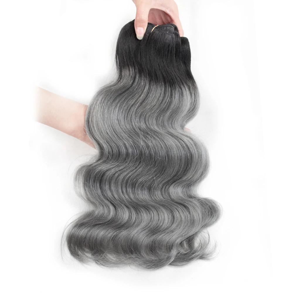 grey hair extensions