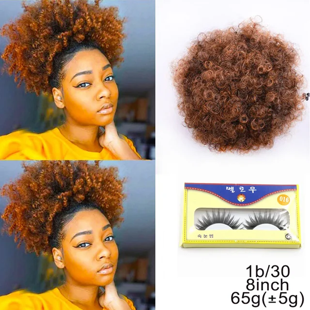 afro bun