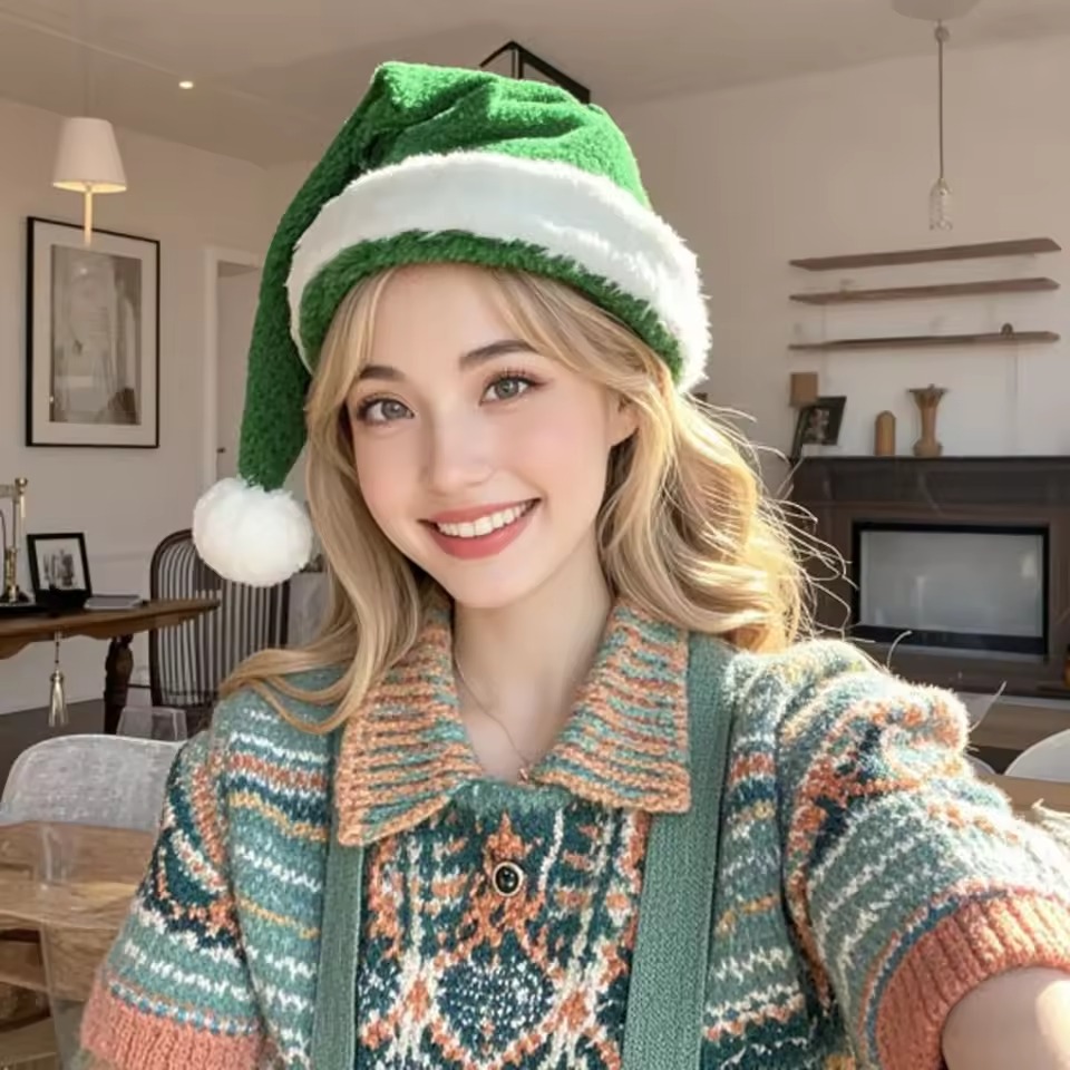 Christmas wig