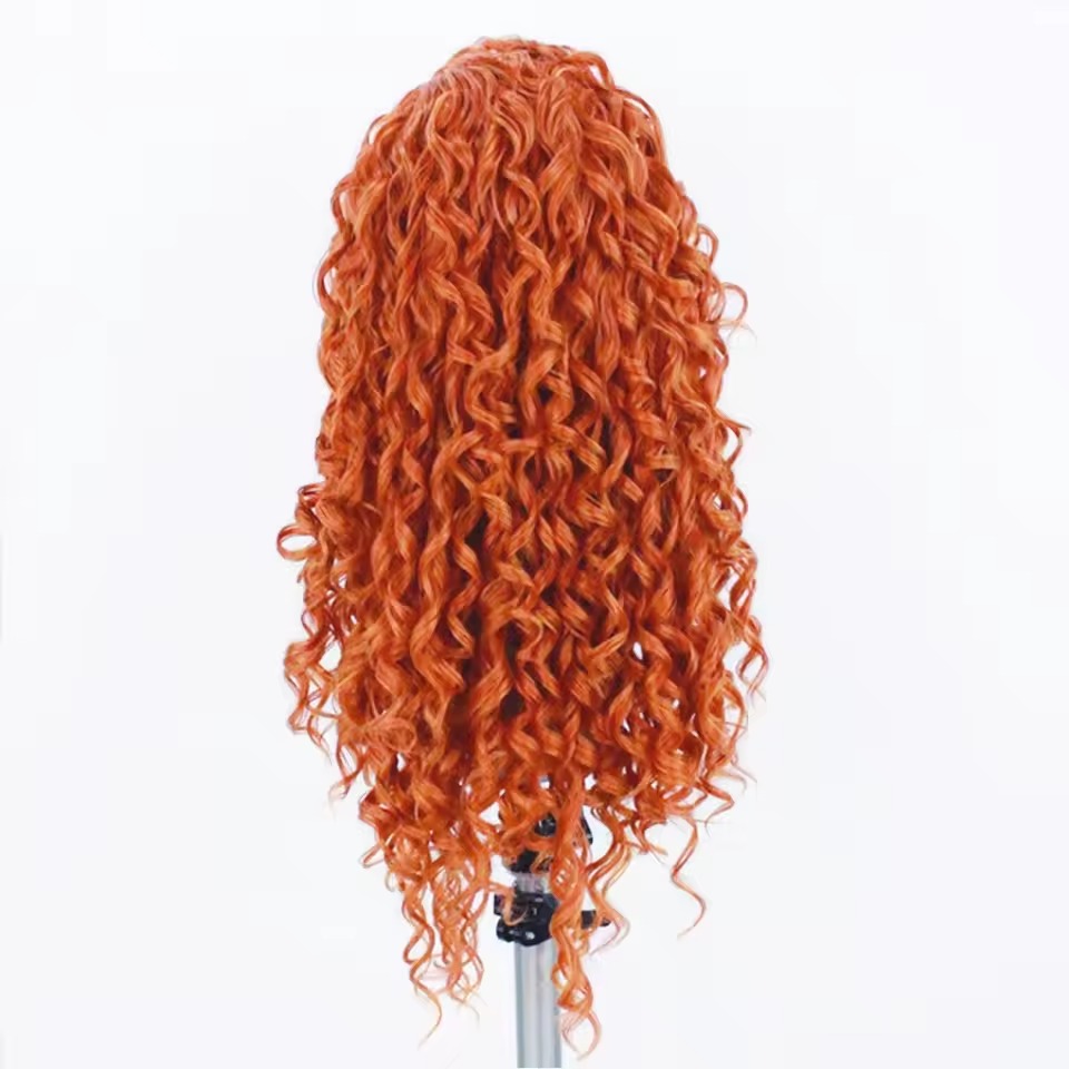 synthetic curly wigs